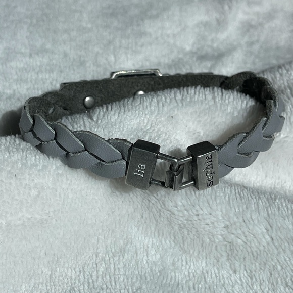LIA SOPHIA 8” Leather Bracelet - Picture 6 of 8